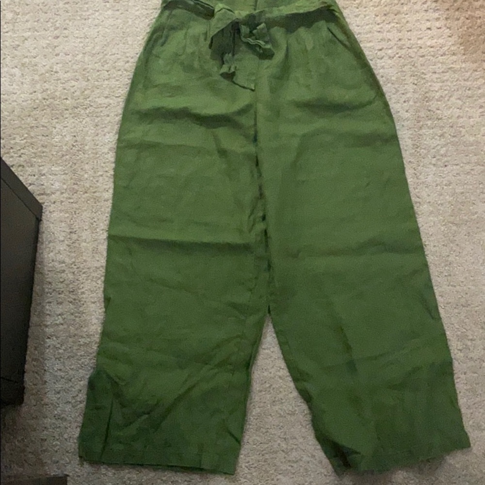 Green pants
